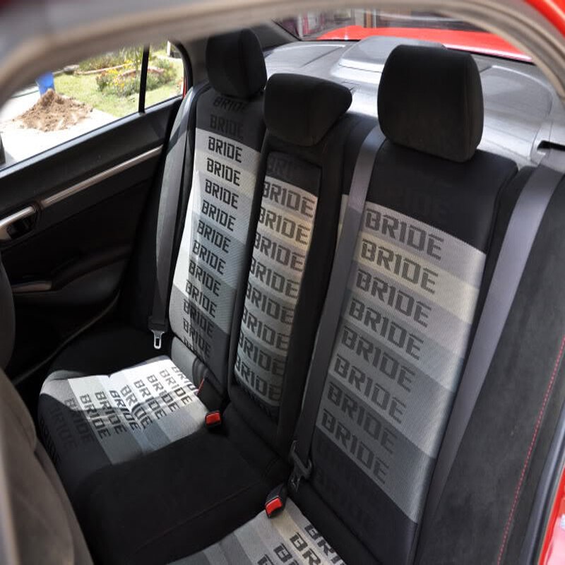 BRIDE-tela para asientos de coche de carreras, tela modificada JDM, accesorio Interior, Material de decoración para todos los coches, 1m x 1,6 m
