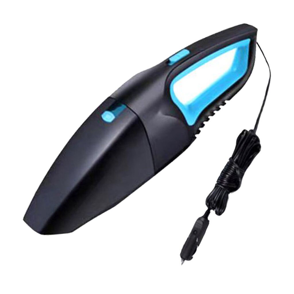 Wet / Dry Auto Vacuum Cleaner Mini Portable Handheld Hoover Car Household: Blue