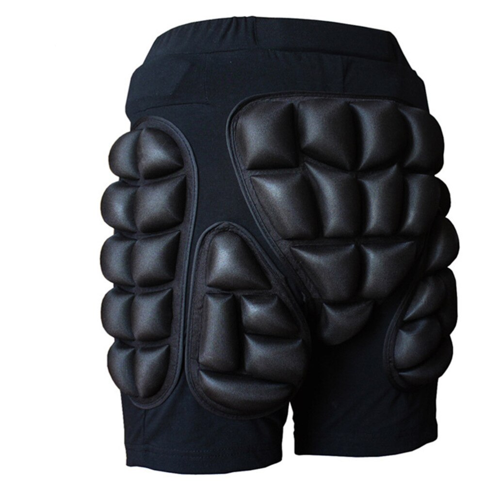Padded Ski Pants - 2.5cm Thick Hip Protection - Ice Skating Hockey Snowboard - Stretchy Safety Sport Trousers