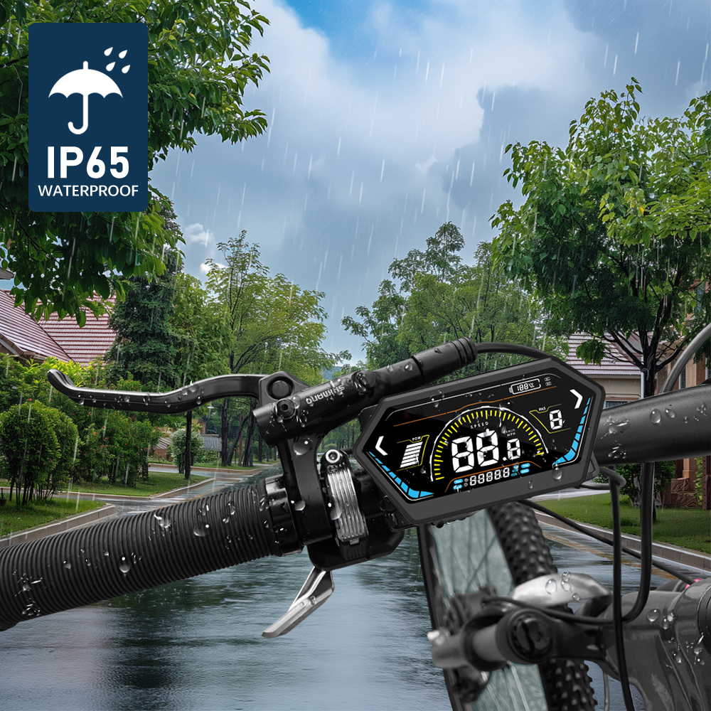 48-72V Ebike LCD-scherm Kleur elektrische fietsdisplay UKS6 borstelloze controllerkit Elektrische controller Fietsaccessoires