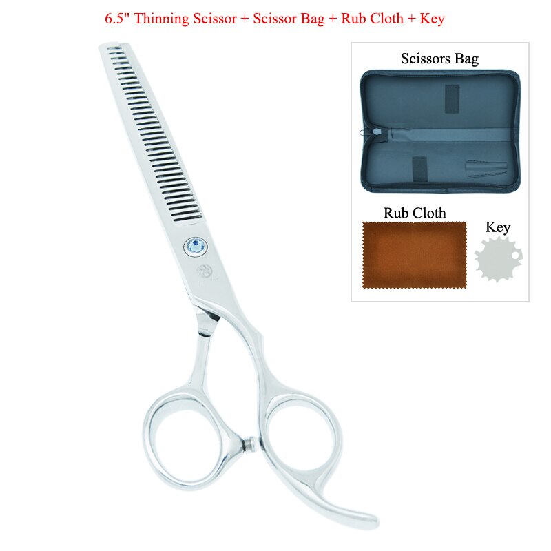 7 inch Purple Dragon Pet Scissors Japan Steel Dog Fur Cutting Thinning Shears Animal Curved Grooming Clipper Dog Supplies B0013B: B0013B-04-65