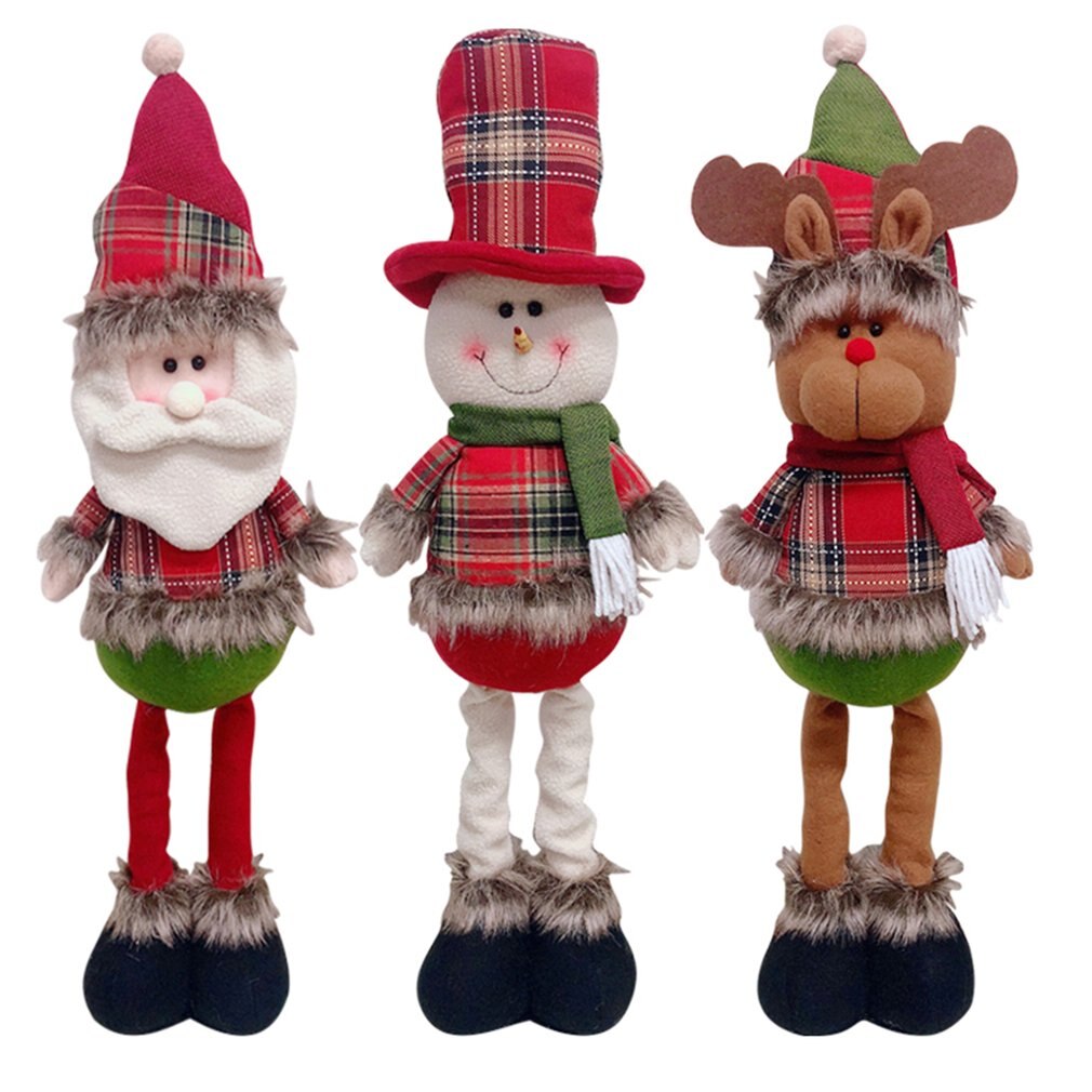 Telescopic doll Christmas ornaments