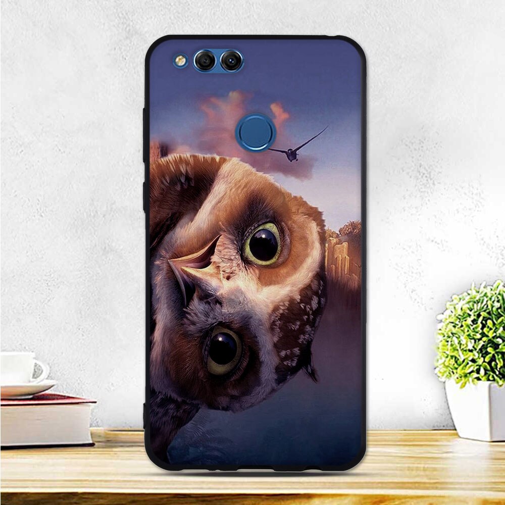 Beschermhoes Voor Huawei Honor 7X Cover Soft Silicone Back Case Voor Huawei Honor 7X7 X X7 Case 5.39 "Dunne Tpu Telefoon Cover Bags: 9