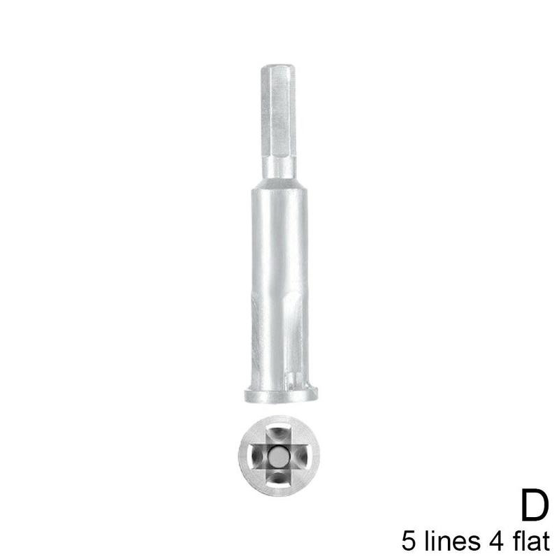 Cables de electricista totalmente automáticos, Conector de cable libre de pelado, combinado para 2,5/4/3/5 líneas cuadradas, F1U8: 5 lines 4 square