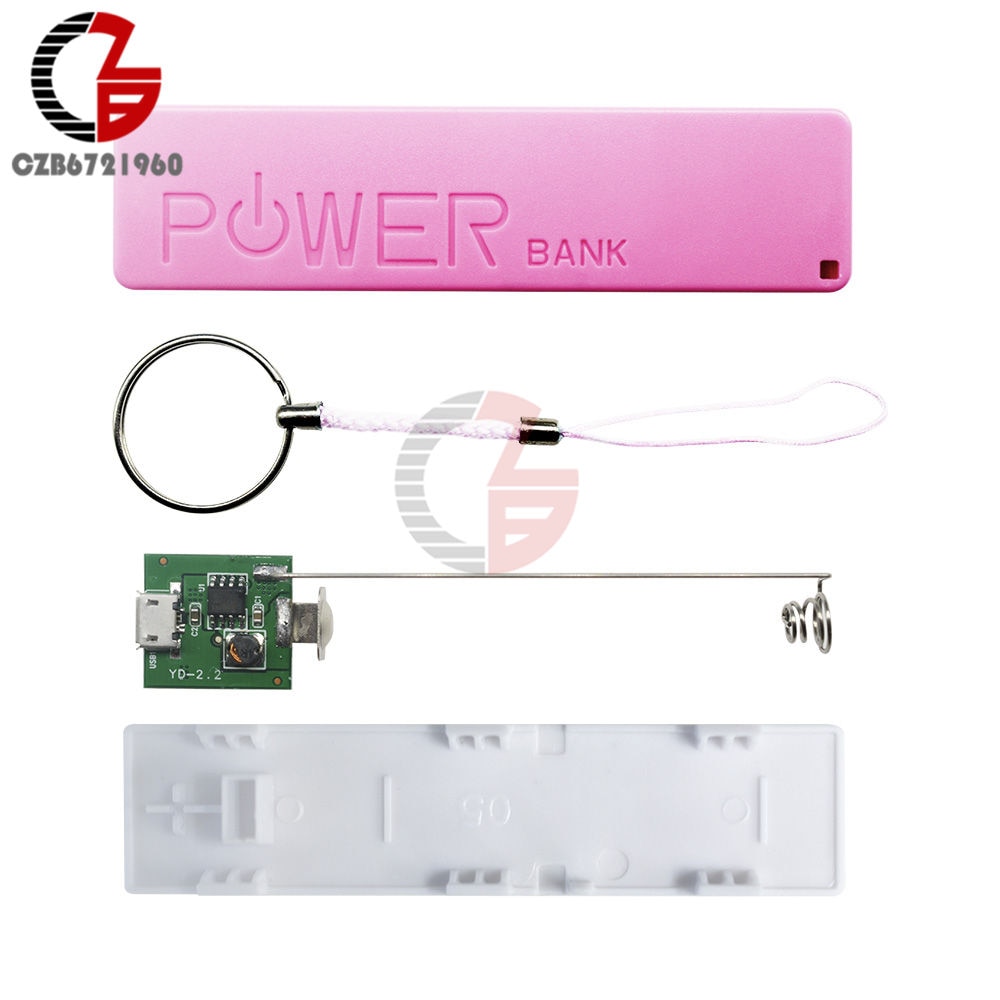 1x 2x 18650 usb powerbank batterioplader gør-det-selv-boks etui mobil esp 32 esp 32s strømforsyning lademodul skjold til iphone
