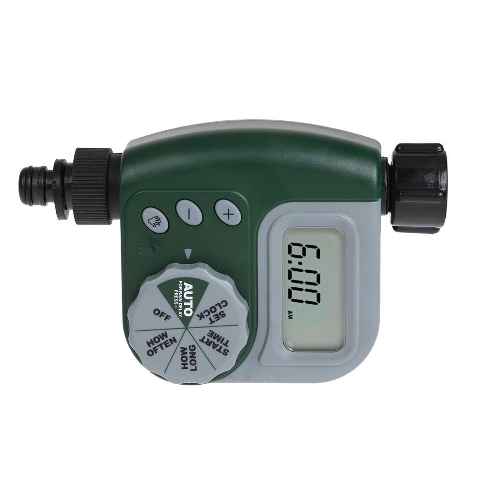 Automatic Programmable Digital Water Timer 3 inch LCD Display IP65 Waterproof For Garden Lawn Watering System Irrigation Timer