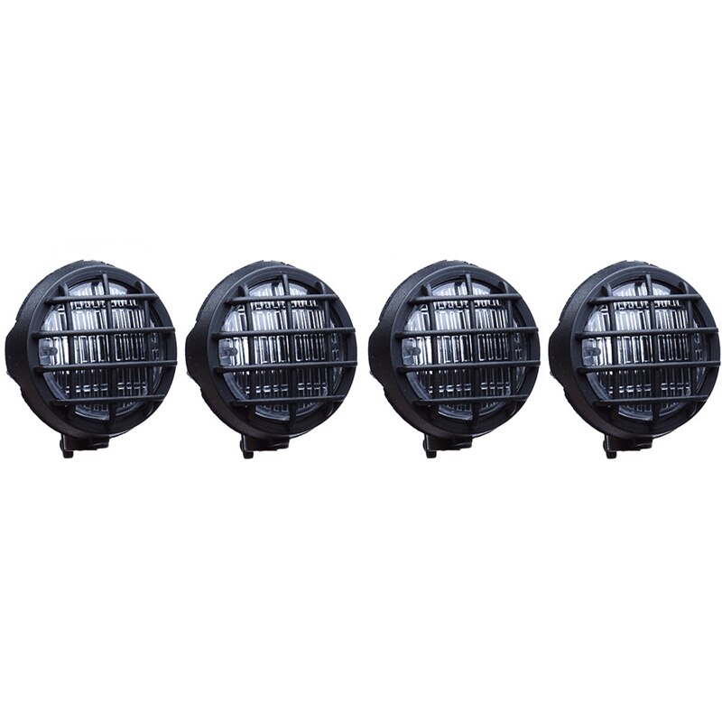 4 luces Led blancas con pantalla para 1/10 Traxxas Hsp Rc Crawler accesorio, piezas de coche Rc