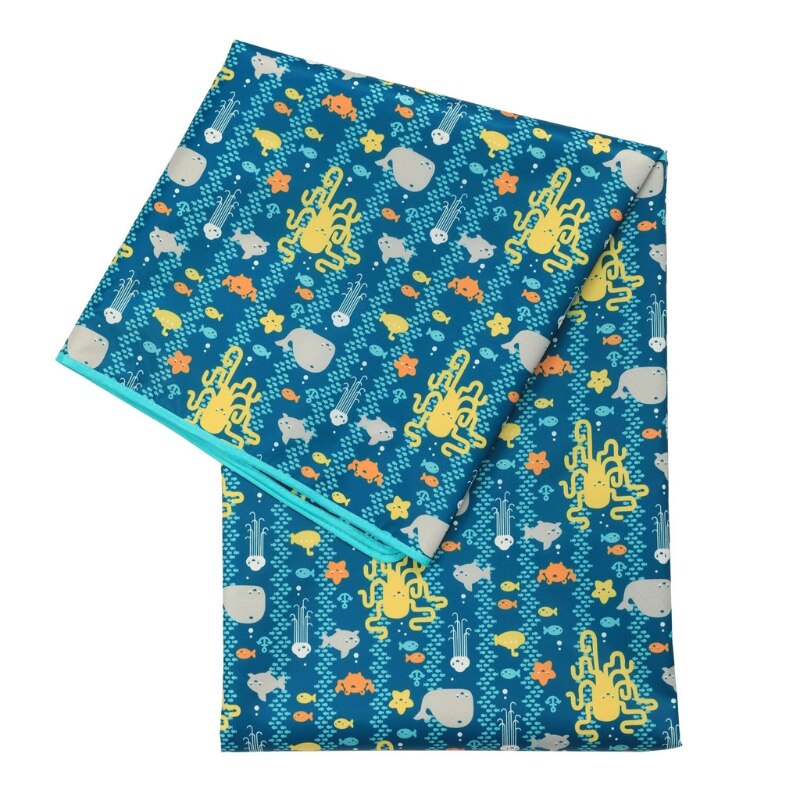 Splash Mat for Under High Chair/Arts/Crafts Washable Weaning Mat Waterproof AntiSlip Floor