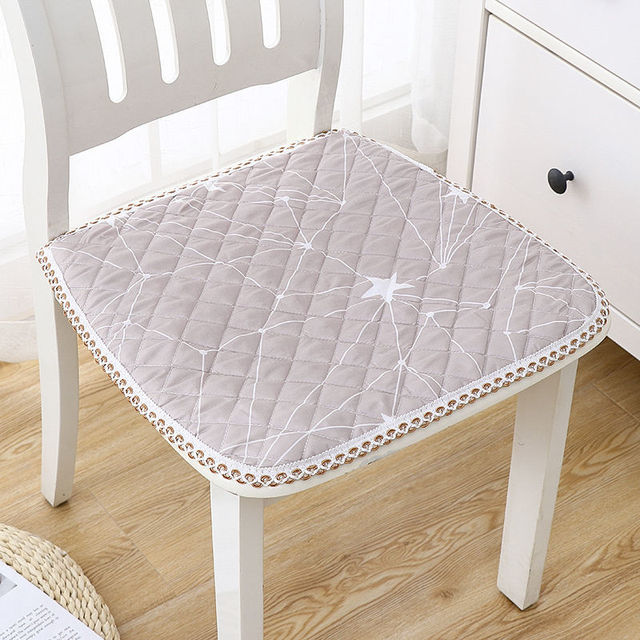 Thicken Non-slip Dining Chair Cushion Horseshoe-shaped Soft Seat Mat Restaurant Office Chair Mat Stool Pad Winter Plus Velvet: style F-1