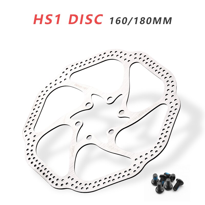 2 pièces de rotor de vélo AVID G3 vtt 180mm 160mm frein à disque vtt ruta rotor HS1 avec frein à disque hydraulique à vis de disco