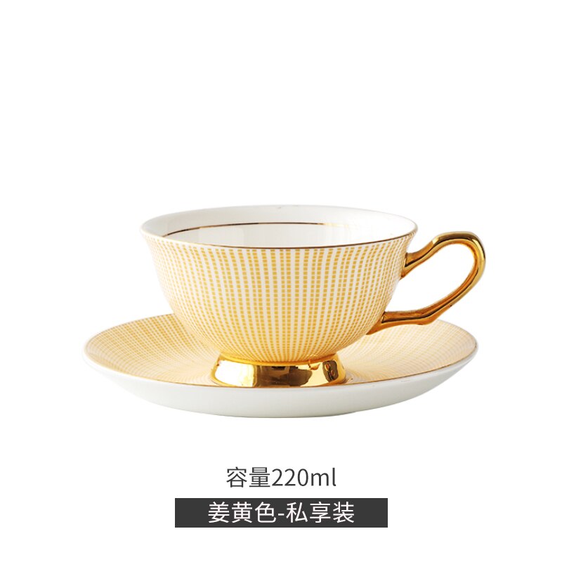 Luxury Ceramic Coffee Mug Cup Cute Small Coffee Cup And Saucer Set Cute Tazas De Ceramica Creativas Mugs Coffee Cups Luxury: F