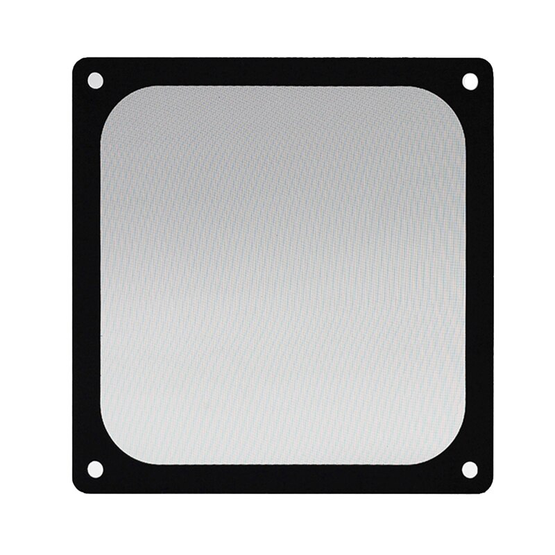 Marco magnético de 12CM, filtro de ventilador de refrigeración de PC de filtro de polvo de malla con Red, carcasa de ordenador a prueba de polvo: Default Title
