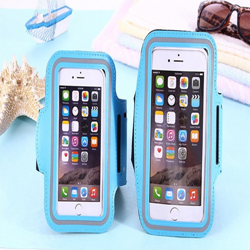 Sports Running Armband Bag5.5 Mobile Phone Universal Waterproof Sports Mobile Phone Rack Outdoor Sports Mobile Phone Arm: 9Gms 5.5 inch