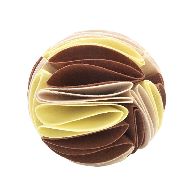 15/20cm Dog Sniffing Mat Toys Foldable Sniffe Ball Pet Dog Toy Training Games Nose Work Sniff Ball Pet Puzzle Toy Diameter: 05 / 20cm