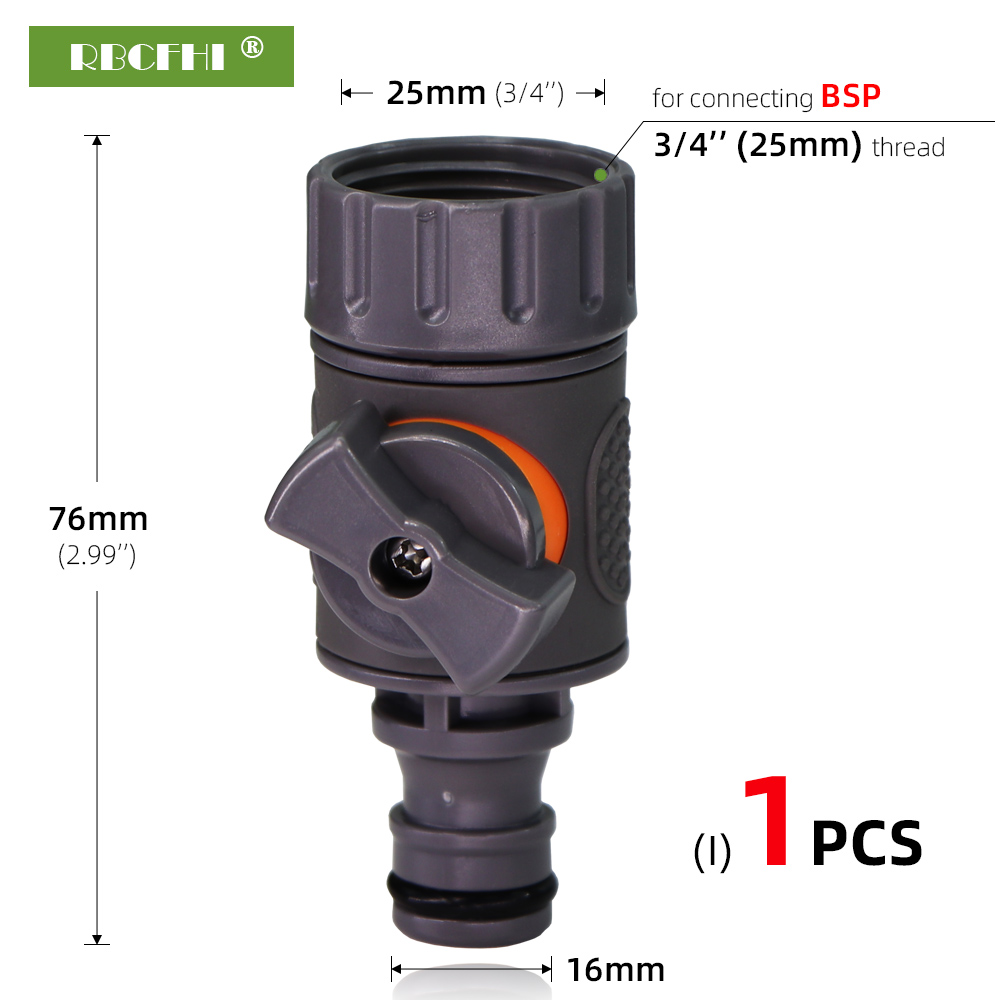 1/2 3/4 '' Gartenschlauch Schnellkupplungen Gummi-Kunststoff-Kupplungsrohr Wasseradapter Reparaturgelenk Bewässerung Autowascharmaturen: green