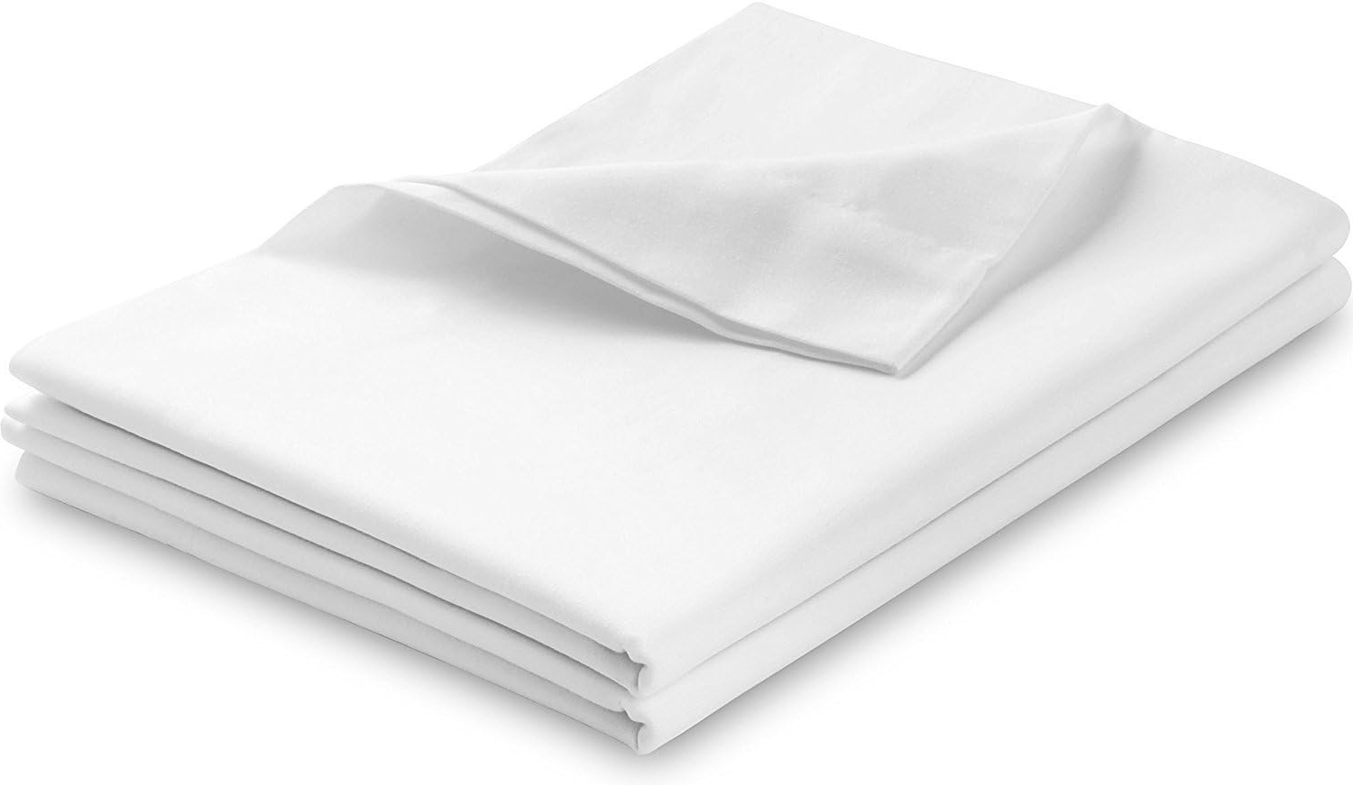 1 stk. sengetøj rent hvidt hotel sengetøj enkelt og dobbelt hjemmebrug