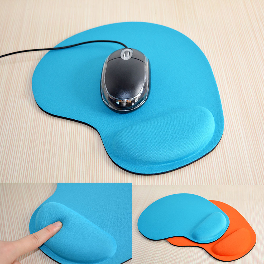 1PC Ergonomic Comfortable Soft Wrist Rest Mouse Pad Non Slip Mice Mat Desk Cushion Universal for Computer PC Tablet