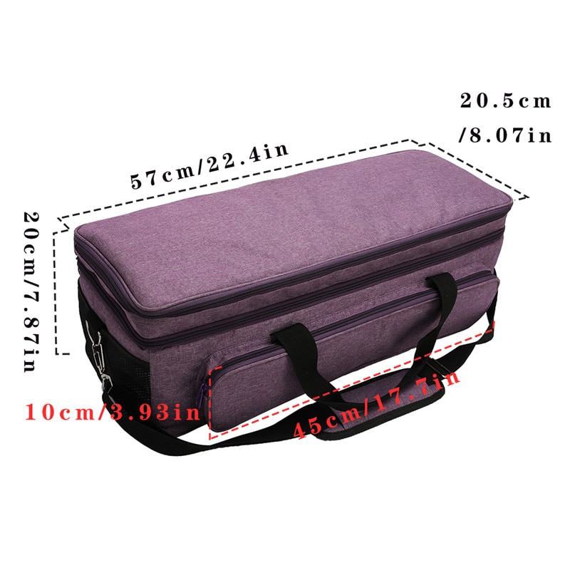 Tool Carrying Case Big Capacity Cutting Machine Supplies Storage Bag For Cricut Explore Air 2Knitting Needle Household Organizer