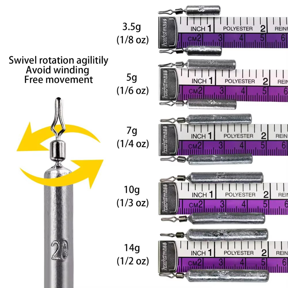 28 kpl kalastuspainosetti 3.5g 5g 7g 10g 14g laukaus kalan paino karppikalastussyötit paino kalastusvälineet tarvikkeet