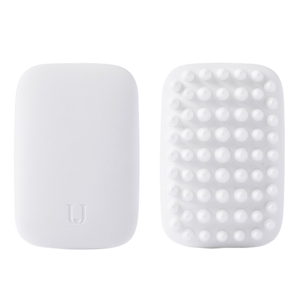 1Pc Pet Siliconen Kammen Katten Honden Massage Shampoo Borstel Grooming Deshedding Borstel Hond Bont Verwijderen Kam Dierbenodigdheden: Ellipse 