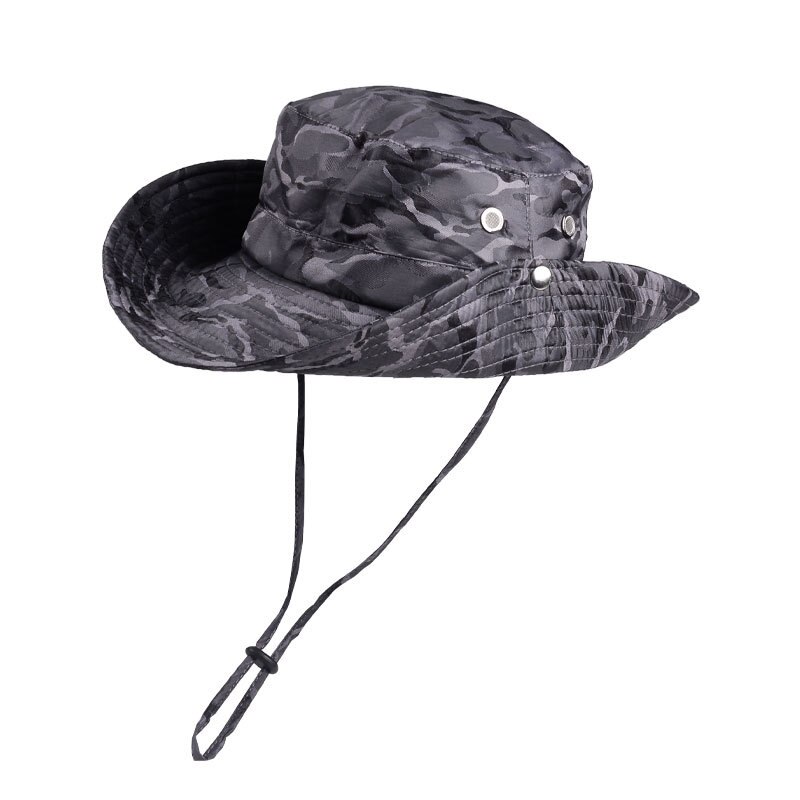 Sombrero de pescador de protección UV, sombrero de pescador para pesca, sombrero de pescador para exteriores, sombrero de cubo impermeable de paja, sombrilla plegable de secado rápido