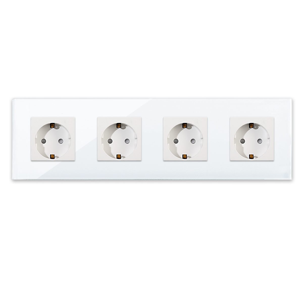 Bingoelec eu standard enkel eluttag kristallpanel 16a dubbla vägguttag trippel typ-c-kontakt glas fyrdubbla vägguttag: Typ 9