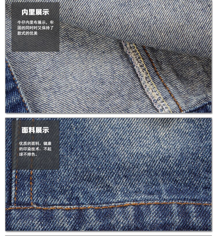 Jongens Jas Nieuwjaar Fall Wassen Zachte Denim Jas Enkele Breasted Jas Denim Jas Kind Kind Kleding