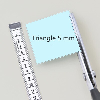 Tailor Scissors semicircle wavy Triangle Tooth Lace scissors DIY handmade Sewing with Zigzag Shape for Shears Fabric or Leather: mgsj002