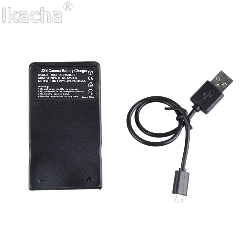 Usb Oplader Voor ENEL10 EN-EL10 Batterij Past Voor Nikon Coolpix S80 S200 S205 S210 S220 S230 S500 S510 S520 S570 camera &#39;S