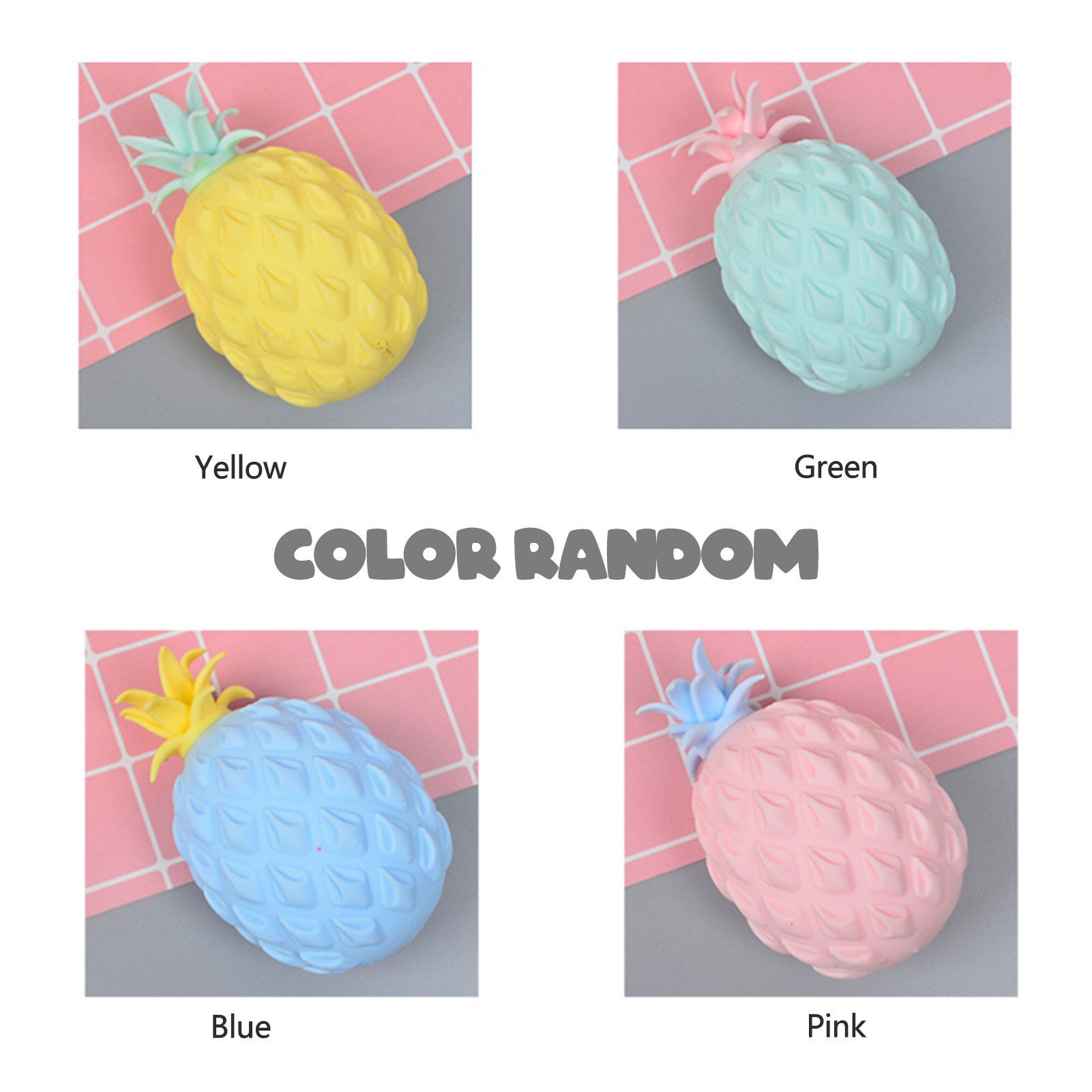 Stretchy Banana and Carrot Stress-Relief Toys Fidget Toys Stretchy Glue-Sand Filled Rubber Banana and Carrot Sensory Toys: 1 pcs Random color