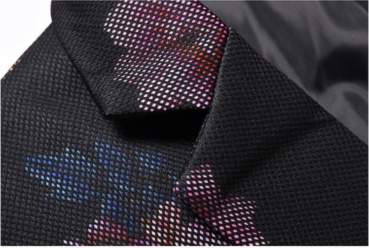 Batmo bedrukte casual blazers voor heren, bedrukte herenjassen, pakken voor heren, plus-size m -4xl 888