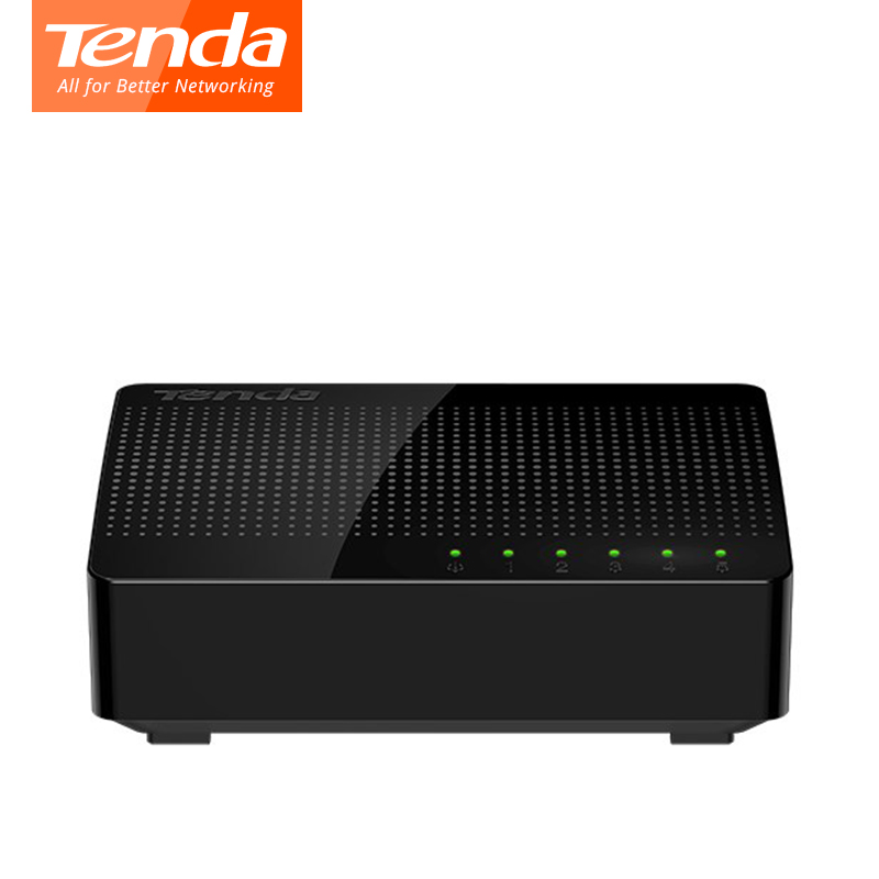 Tenda SG105 Netwerk Switchs 5 Port Gigabit Desktop Switch 10/100/1000 Mbps RJ45 Poort Soho Switch 16 gbps Switching capaciteit
