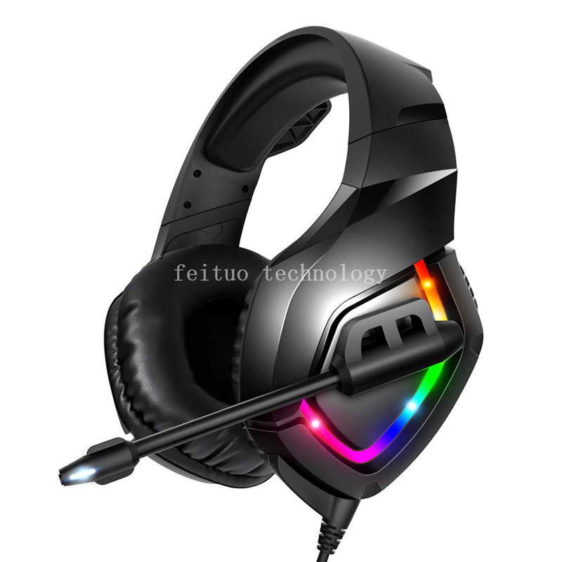 Stereo Gaming Headset Voor PS4, Pc, Xbox Noise Cancelling Hoofdtelefoon Met Microfoon: Default Title