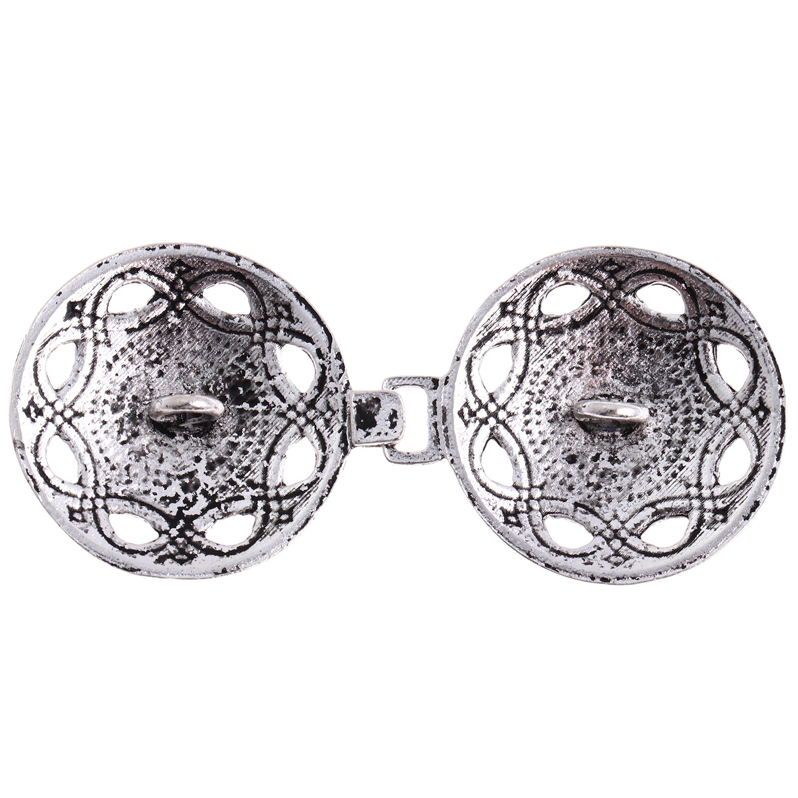5 Hooks Eyes Cardigan Clips Alloy Cloak Clasps Vintage Chinese Cheongsam Fastener Buttons DIY Apparel Decor Buckle Sewing Crafts
