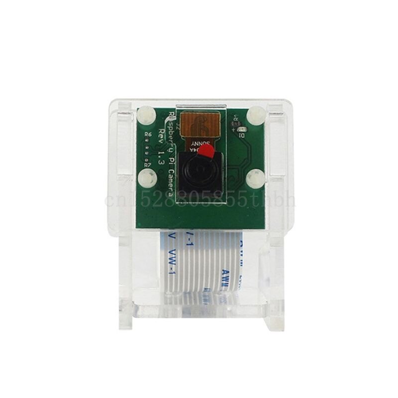 1Set Transparant Acryl 5MP Camera Houder Clear Ondersteuning Beugel Case Voor Raspberry Pi 1-4 Voor V2 Officiële camera Accessoires Ki