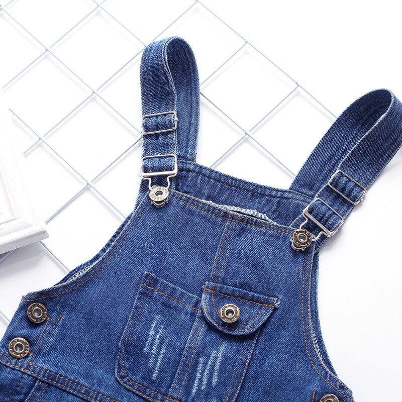 Baby Grils Jongens jeans Overalls kids broek Jongens meisjes broek jeans denim jumpsuit overoles Kinderen Jeans Jumpsuits