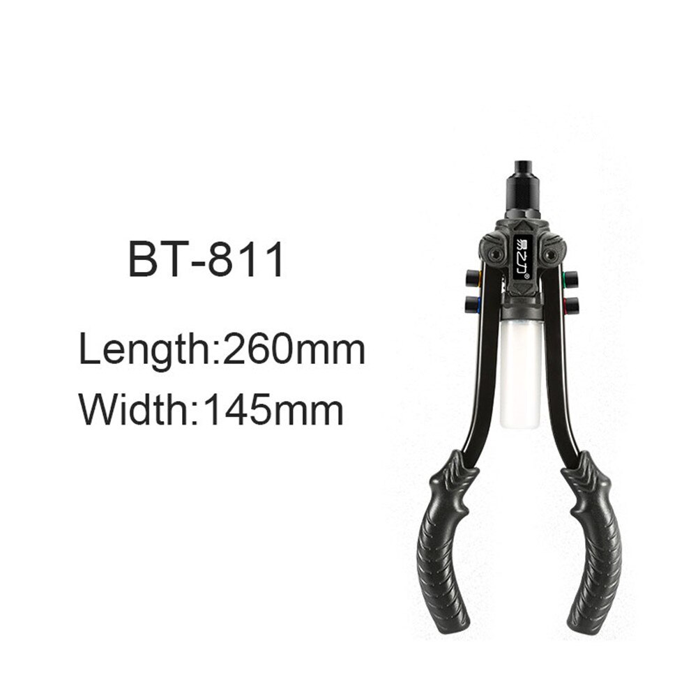Premium 3 in 1 Heavy Duty Riveter Hand Riveter for Plastic Metal Leather BV789: BT-811