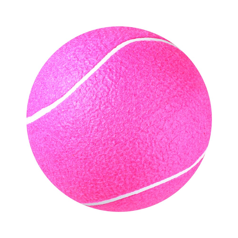 1 Pc balle de Tennis rose Durable éducatif jouer jouets Parents-enfants Interaction accessoires pour la maison