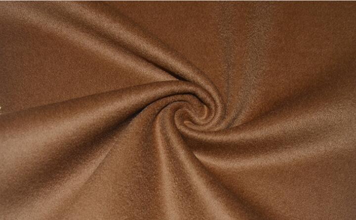 Uld stof stof materiale, uld klud materiale: Mørkebrun