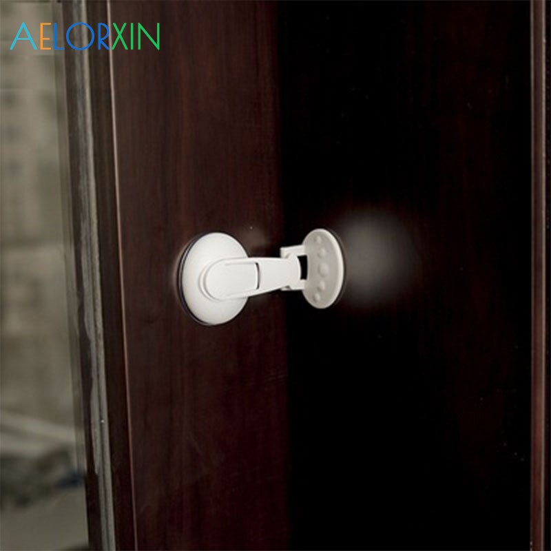 Baby Veiligheid Plastic Zuignap Kind Venster Restrictor Veiligheidssloten Window Limiet Lock Voorkomen Kinderen Vallen Veiligheid