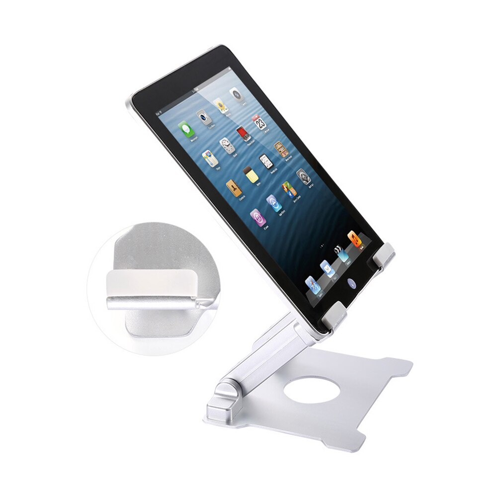 Foldable Tablet Stand Desktop Holder Height Adjustable Aluminum Alloy Laptop Cooling Stand for iPad Surface Pro 7-13 inch