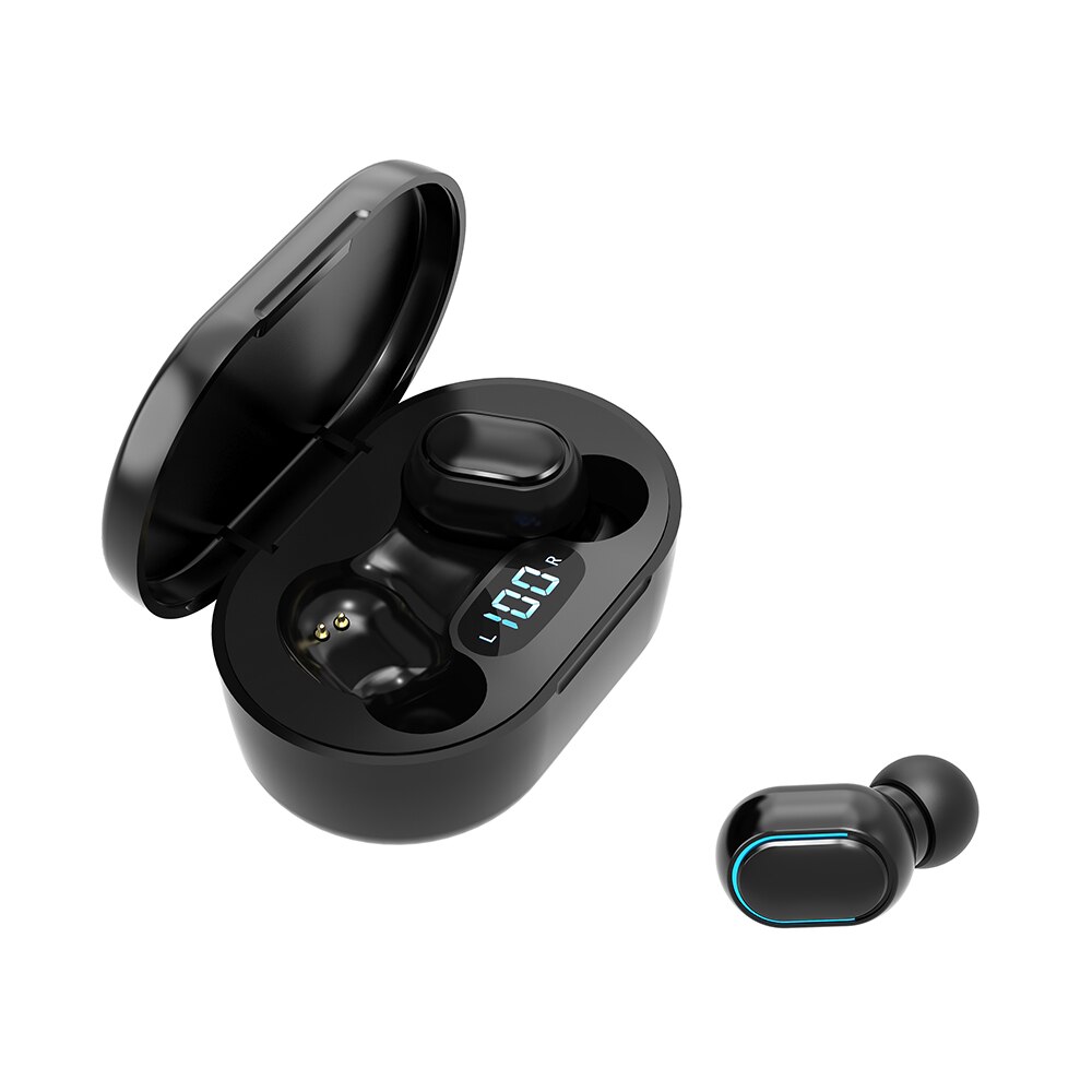 E7S TWS Bluetooth earphone True Wireless Headphones 5.0 Earbuds Wireless Portable Mini Bass HIFI Sound Stereo Sport Headset