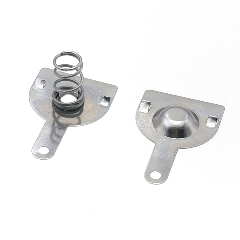 10pair 18650 battery pack Shrapnel Spring Contact Piece Battery box Positive and Negative Single Pole Battery Connector: army green