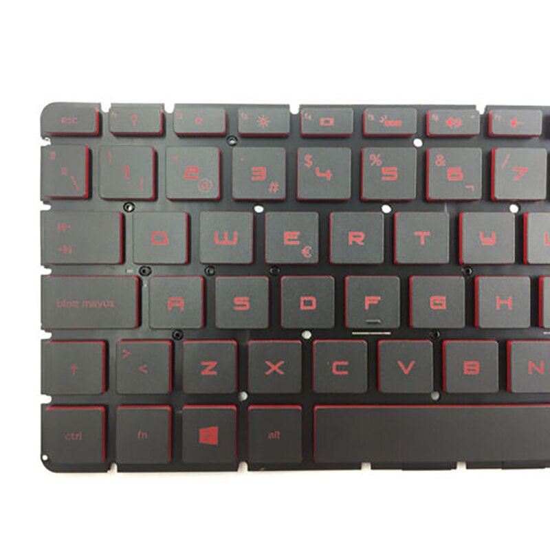 Teclado retroiluminado español para HP Omen 17-W000 17-W100 17-W200 17t-w000 17t-w100 17t-w200 17-w001la 17-w101la 17-W 17-w202la