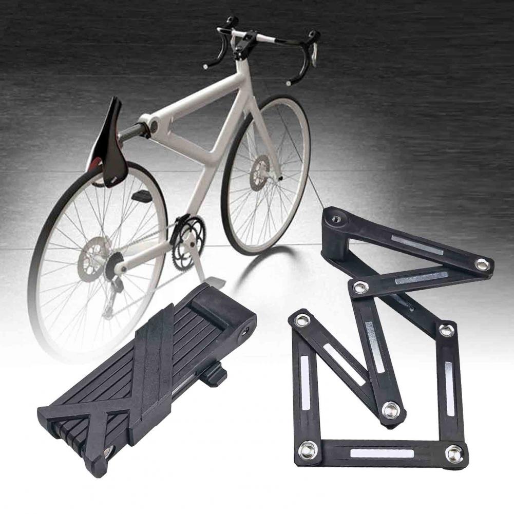 Bike Lock Lightweight Mountain Bike Lock Black Heavy Duty Useful Rust Resistant Electric Bicycle Lock