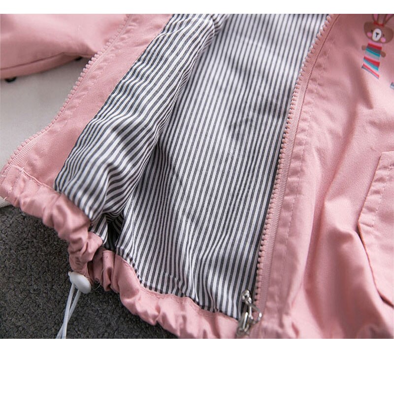 Bebis flickor pojk tyg för nyfödda tjejer höstjacka ytterkläder bebiskläder bebisar pojkar småbarn luva vindjacka kappor jackor