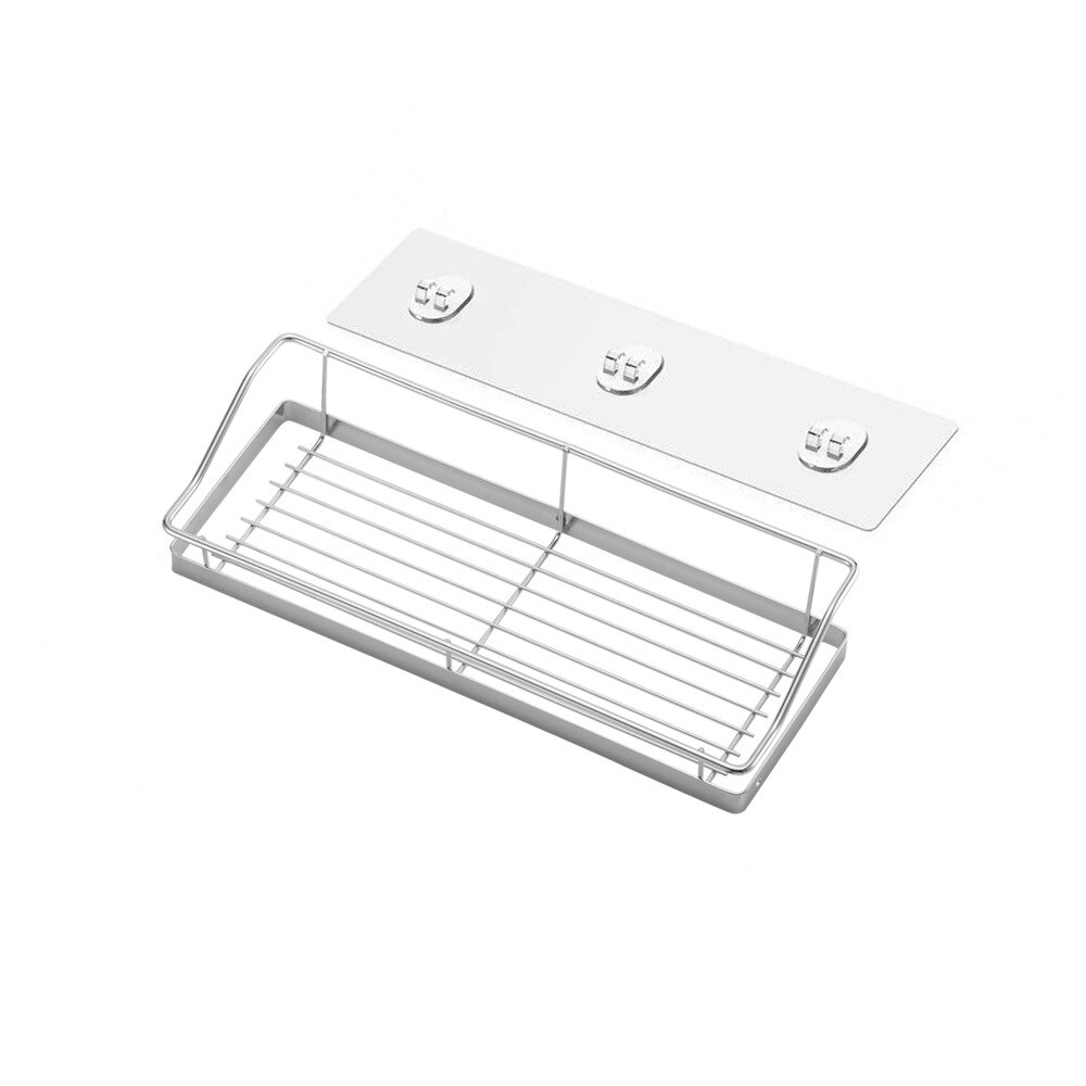 CHUBAN Multifunctional Stainless Steel Non Perforated Paper Towel Storage Rack In Bathroom, Toilet and Kitchen Towel Rack A125: 1