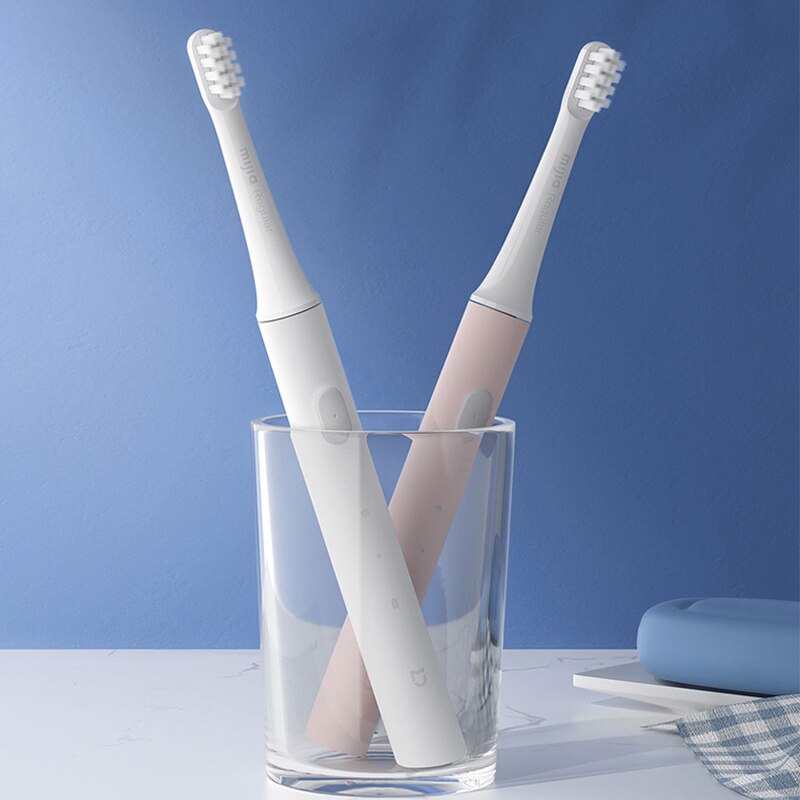 XIAOMI MIJIA Sonic Electric Toothbrush T100 IPX7 Waterproof Rechargeable Toothbrush Adult Ultrasonic Automatic Tooth Brush