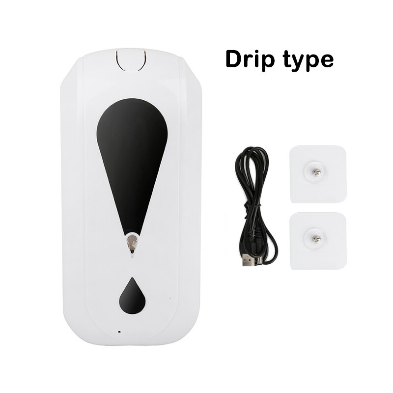 Automatisk skumdispenser smart hånddesinfeksjon dryppdispenser berøringsfri såpedispenser spray for kjøkken 1 boks = 1200ml: En
