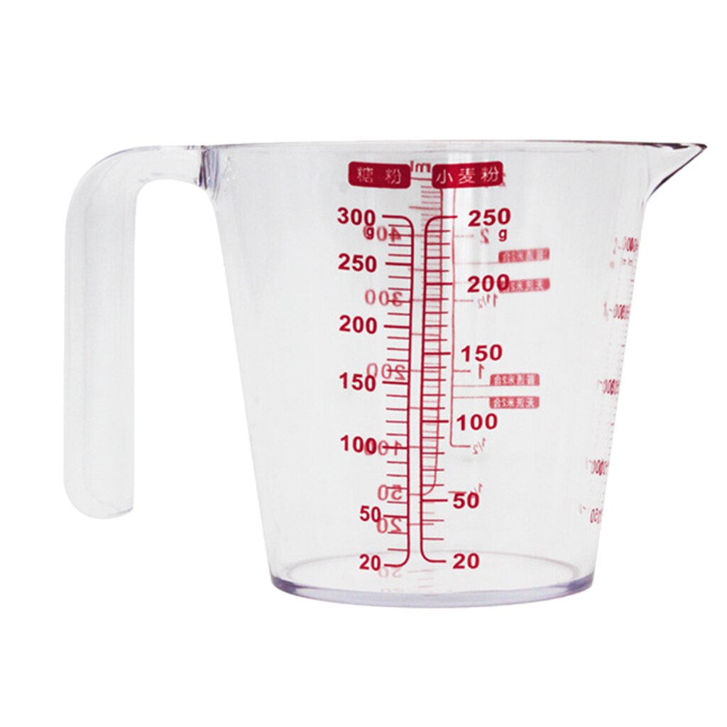 Plastic Measuring Cup Jug Pour Spout Kitchen Baking Cooking Tool 250ml: 250ml